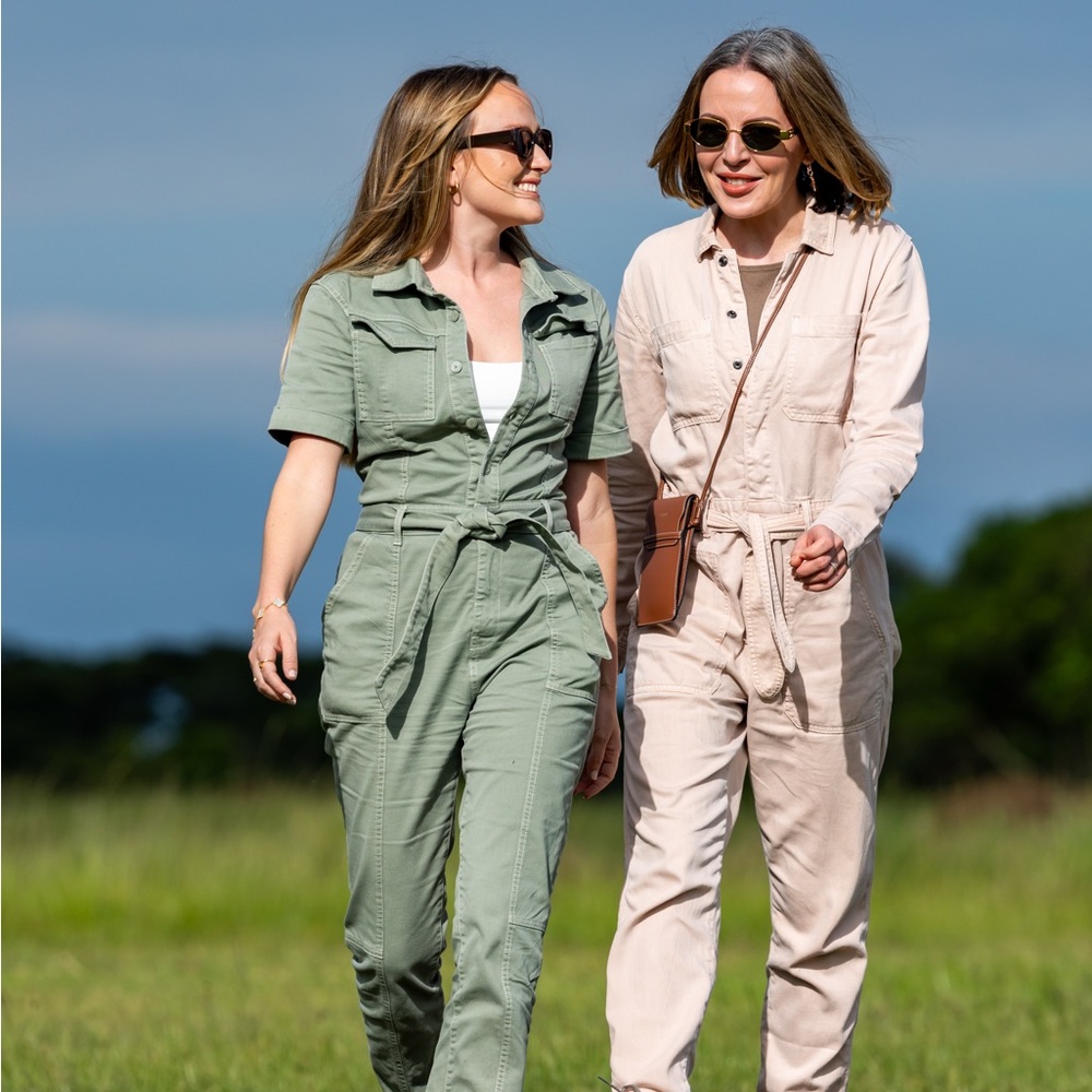 Jonathan Simkhai Green Jumpsuit